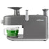 Greenstar 5 All-Stainless Steel Twin Gear Cold Press Masticating Juicer (Slate)